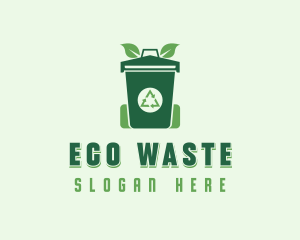 Eco Garbage Sanitation logo design