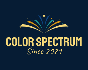 Colorful Fireworks Celebration logo design