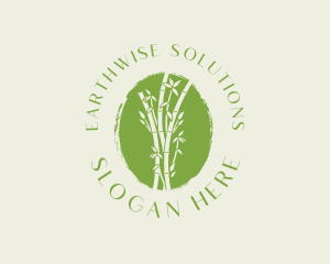 Environmental Bamboo Tree logo