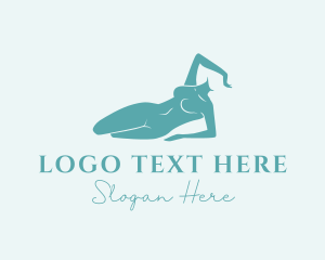 Nude Sexy Woman Logo