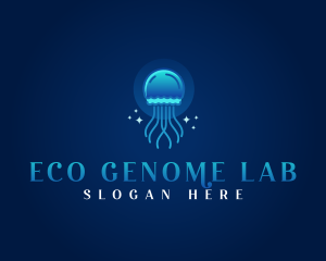 Aquarium Marine Jellyfish logo