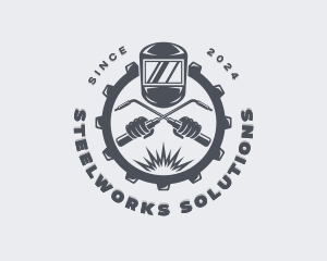 Industrial Ironworks Fabrication logo design