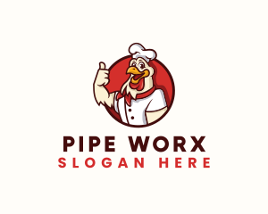 Chicken Chef Restaurant logo design