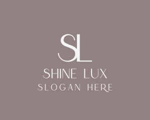 Luxe Beauty Brand logo design