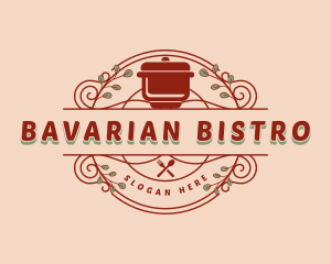 Kitchenware Pot Bistro logo design