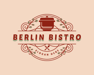 Kitchenware Pot Bistro logo design