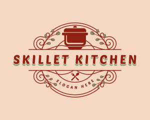 Kitchenware Pot Bistro logo design