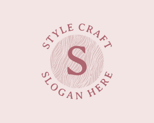 Feminine Organic Craft Boutique logo design