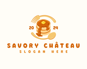 Sweet Pancake Diner logo design