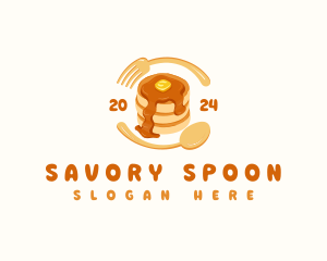 Sweet Pancake Diner logo design