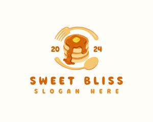 Sweet Pancake Diner logo design