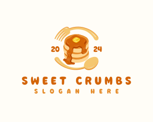 Sweet Pancake Diner logo design