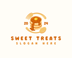 Sweet Pancake Diner logo design