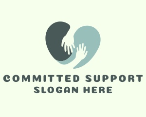 Hand Care Support logo design