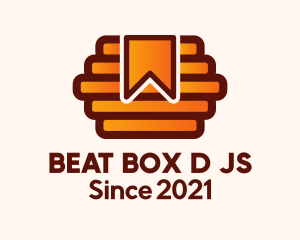 Orange Beehive Bookmark logo