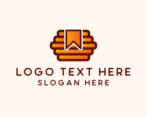 Orange Beehive Bookmark logo