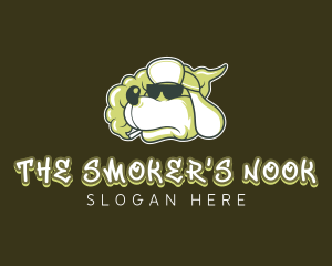  Smoker Cool  Dog  logo