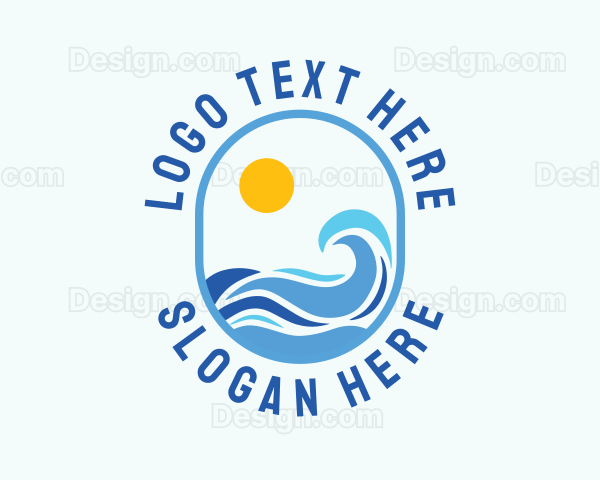 Seaside Wave Beach Resort Logo