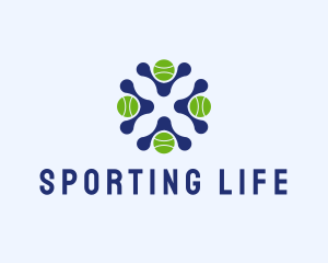 Tennis Sports Ball logo