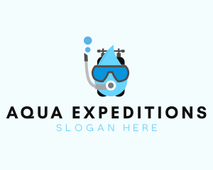 Swimming Scuba Gear  logo