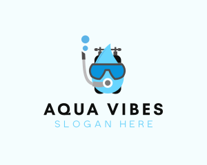 Swimming Scuba Gear  logo