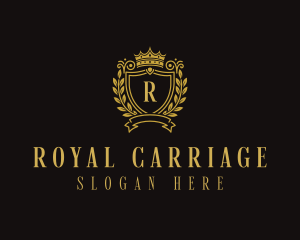 Royal Monarchy Shield logo design