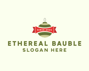 Christmas Ball Banner logo