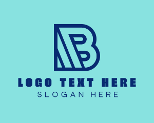 Technology Business Letter B logo