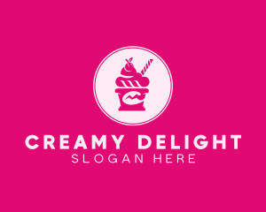 Ice Cream Sundae logo