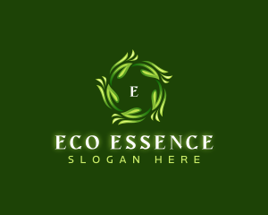 Eco Leaves Spa logo design