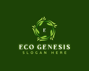 Eco Leaves Spa logo design