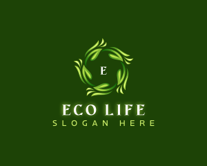 Eco Leaves Spa logo design