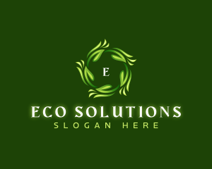 Eco Leaves Spa logo design