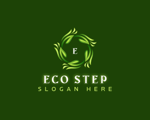 Eco Leaves Spa logo design