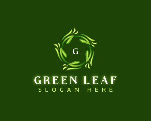 Eco Leaves Spa logo design