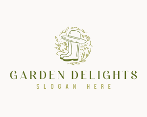 Garden Boots Landscaping logo design