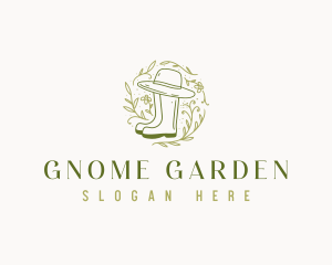 Garden Boots Landscaping logo design