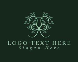 Green Tree Knot Logo