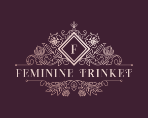 Feminine Floral Boutique logo design