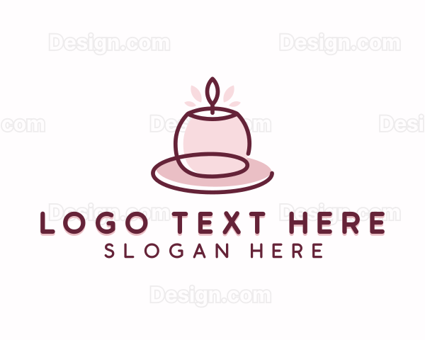 Spa Candlelight Decor Logo