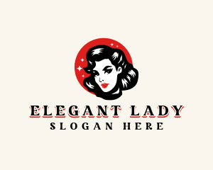 Fashion Lady Pinup logo design