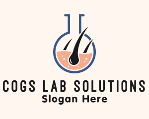 Hair Lab Treatment  logo design