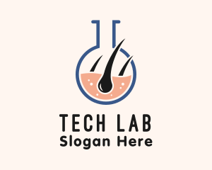 Hair Lab Treatment  logo design