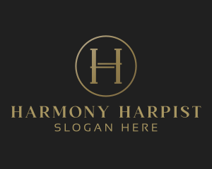 Luxury Elegant Letter H logo design