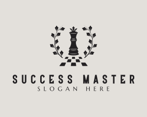 Champion Chess Tournament logo design