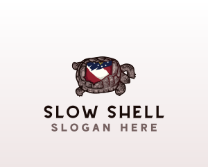 Georgia Animal Tortoise logo design