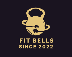 Chef Fitness Kettlebell    logo design