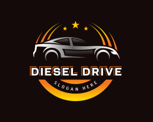 Drive Car Auto Detailing logo design