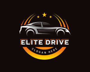 Drive Car Auto Detailing logo design