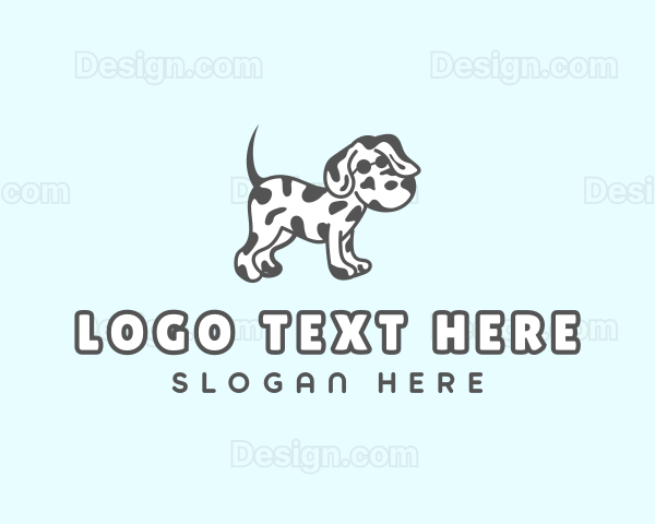 Pet Grooming Dog Logo